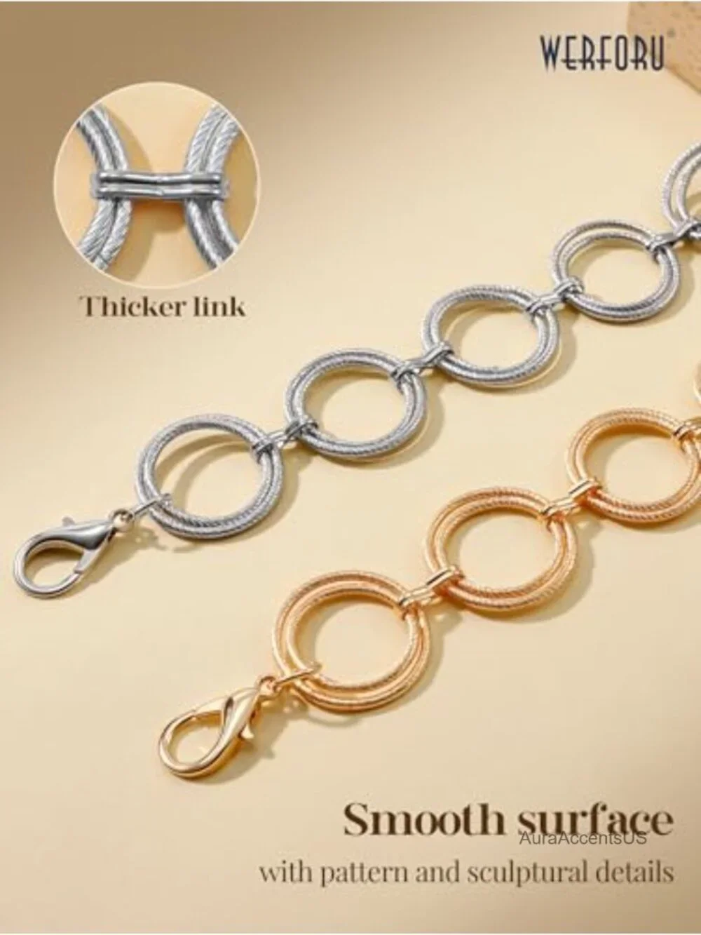 Multilayer Gold Silver Metal Link Body Chain Belt Ladies Waist Chain Belts for